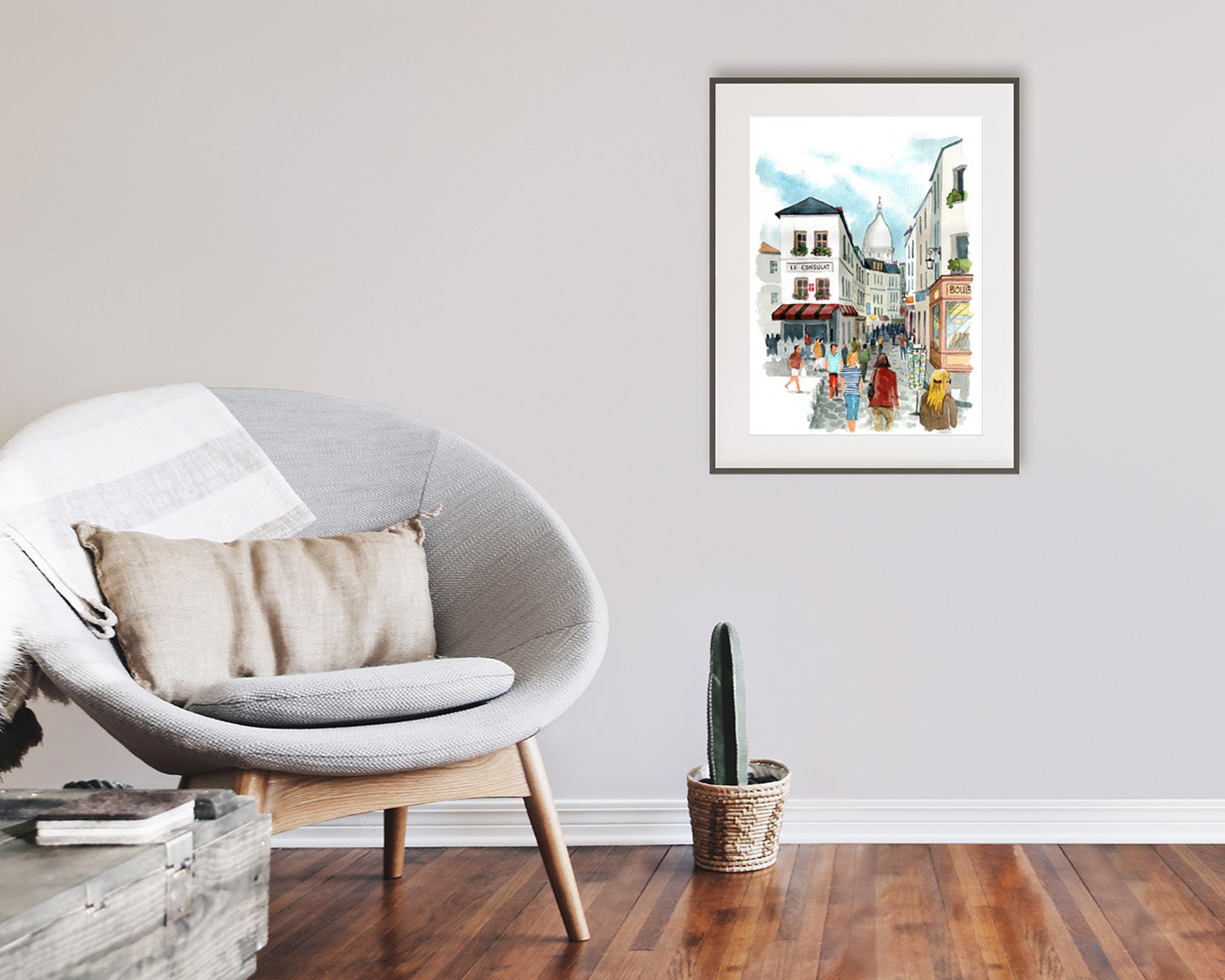 LE CONSULAT - Watercolor