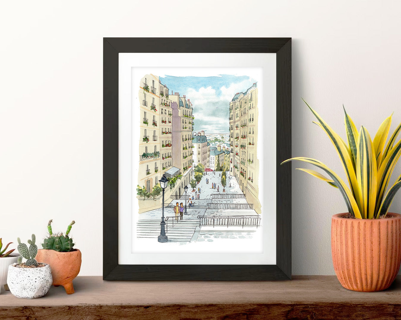 MONTMARTRE - Watercolor