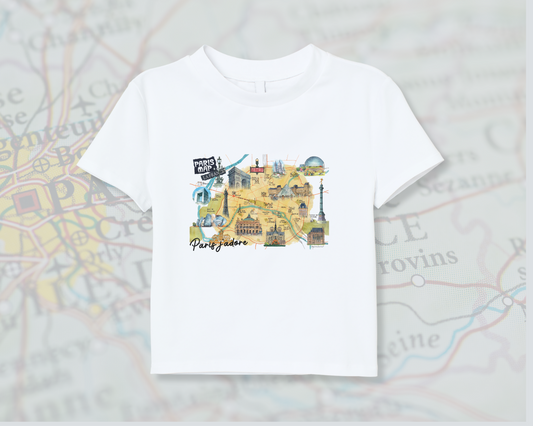 Mapa París - Print&Go Paris