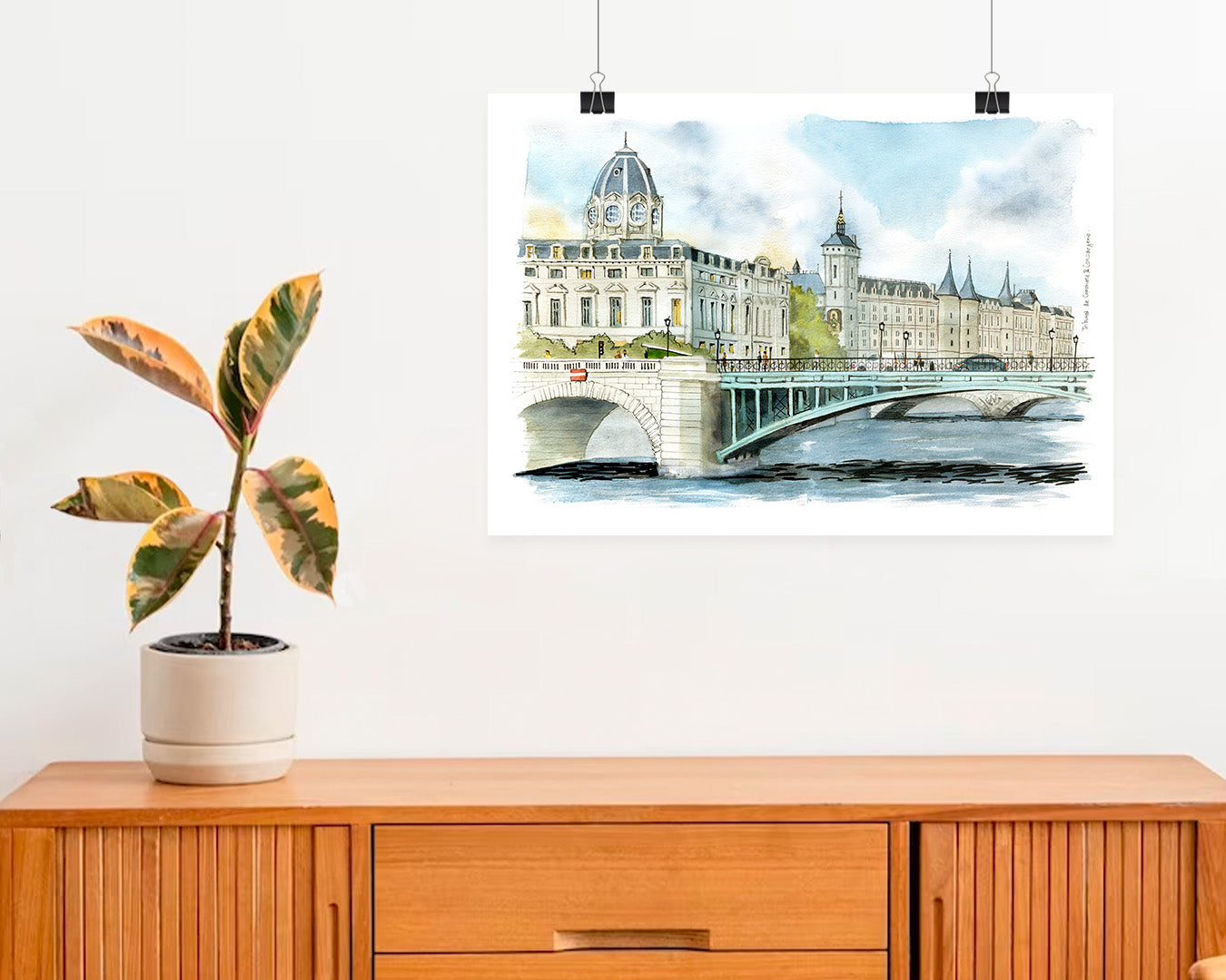 Conciergerie  - Acuarela