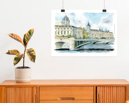 Conciergerie  - Acuarela
